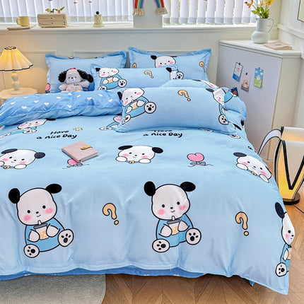 Household Pure Cotton Fashion Minimalist Bed Sheets