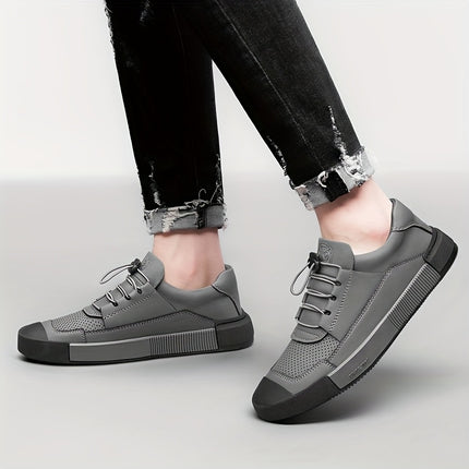 Lightweight Sneakers with Rubber Sole - Fashionable Versatile Sports