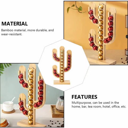 Coffee Capsule Cactus Shape Storage Rack