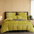 Color Block Turmeric Gray / 155cm*220cm