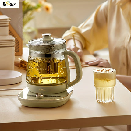Health-Care Beverage Tea Maker and Kettle, 9-in-1 Programmable Brew Cooker Master, 1.5 L