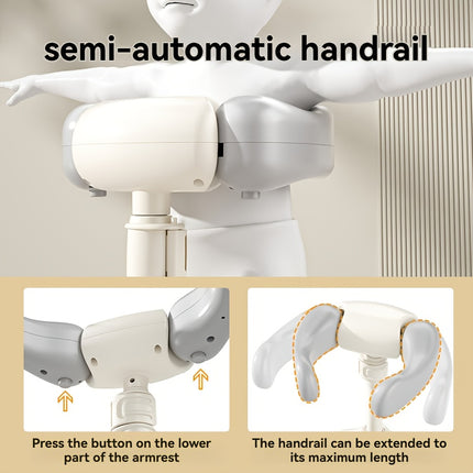 A Standing Bath Station for Children, Featuring a Non-Slip Design for Babies, Foldable And Height