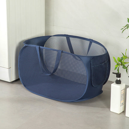 Upgraded Portable Laundry Folding Linen Large Hollow Toy Storage Household Basket