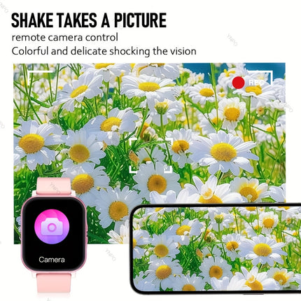 Wireless Calling/Receiving, Multiple Sports Modes, Camera Control, Message Notifications,