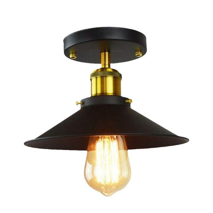 Retro Industrial Style Iron Ceiling Lamp American Style