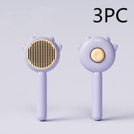 Cat Comb Massage Pet Magic Combs Hair Removal Brus...