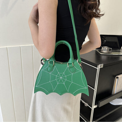 Halloween Spider Web Saddle Bags Fashion Personality Crossbody