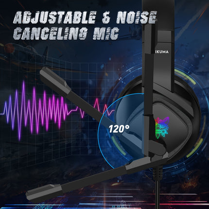 Gaming Headphone with Microphone PC gaming headset & headphones
