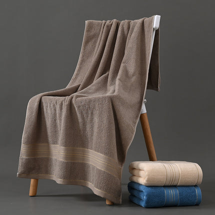 Household Portable Solid Color Pure Cotton Towel