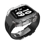 Transparent Black / Fluororubber 44or45mm