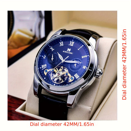 Automatic Tourbillon Mechanical Watch | High-end Luxury Fashion Hollow Business Casual Men'S Watch