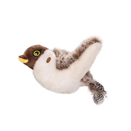 Cross-border Hot Cat Shaking Bird Simulation Bird Cat Toy Self-Hi Relieving Stuffy Electric Sound Sparrow Automatic Funny Cat