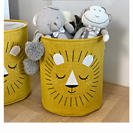 Fabric Storage Bucket Laundry Basket