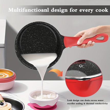 Pots And Pans Set, 11 PCS Nonstick Kitchen Cookware Set With Steamer,