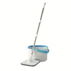 White Blue / Clean And Dirty Separation Bucket With 3 Mops