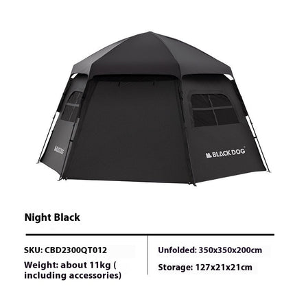 Outdoor Hexagonal Automatic Quickly Open Camping Tent