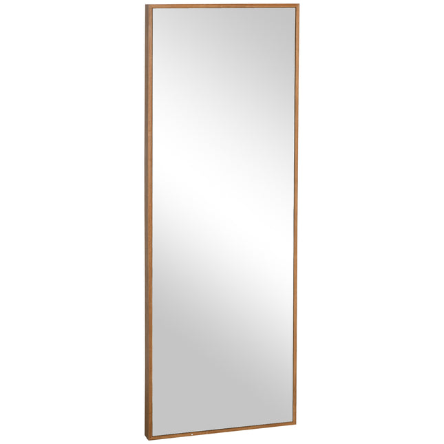 Full Body Wall Mirror 45X125 Cm Floor Standing Mirror Large Wooden Modern Style Decorative