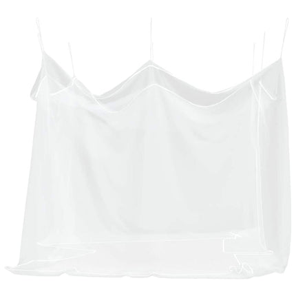White Interior/Exterior Mosquito Net 156 Mesh, 300x300x250 cm - Durable Polyester, Portable