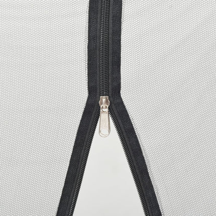 Black Interior/Exterior Mosquito Net 156 Mesh, 300x300x200 cm - Durable Polyester, Portable