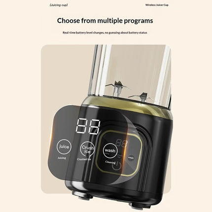 Large Capacity, Portable Powerful Blender, Easy To Clean, Perfect For Nutritious Beverages, Milkshakes,