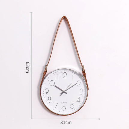 Mute wall decoration wall clock