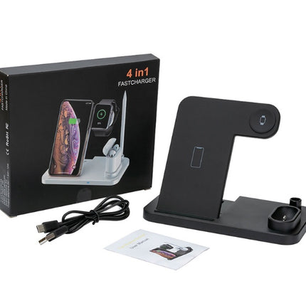 4 in 1 Wireless Charger Qi 10W Fast Charging