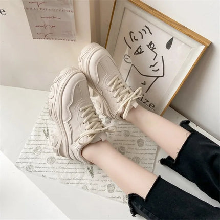 Women Leather Flat Shoes Autumn Fashion