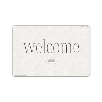 New Upgrade Doormat 24"x16"(Rubber)