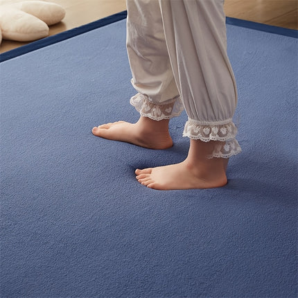 1pc Deep Blue High-Density Balcony Tatami Mat High Rebound, High-Density Compression Sponge,