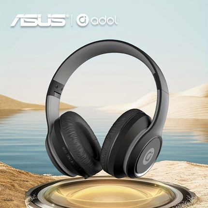 ASUS Adol High-Res Audio Wireless Headphones - Intuitive Voice Control for DJ & Home Use