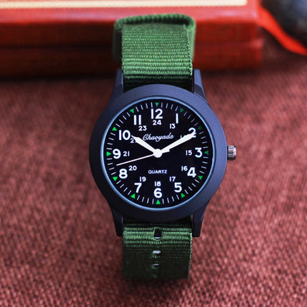 Girls And Boys Waterproof Canvas Quartz Watch