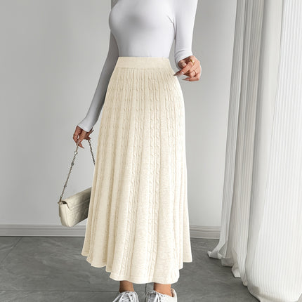 Women'S Casual Fashion Solid Color Mini Skirt for Autumn And Winter