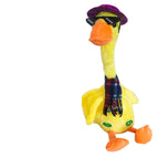 Battery models / Yellow duck blue scarf glasses