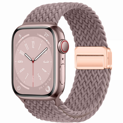 Magnetic Buckle Woven Loop Integrated Strap