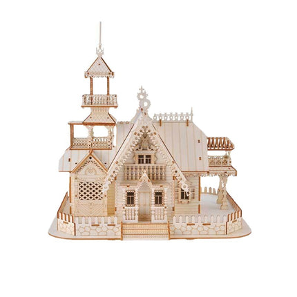 Cabin Building Model Puzzle Toy