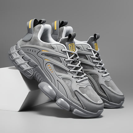 Men's Casual Sneakers, Versatile, Lightweight, Soft-Sole, Shock-Absorbing, and Resilient