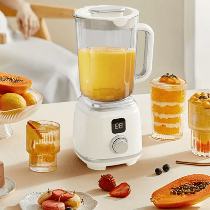 Portable Rechargeable Juicer with Digital Display  Compact Design, Suitable for Smoothies,