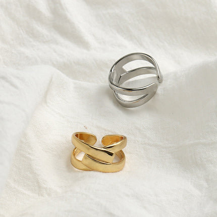 Stylish Geometric Open Ring