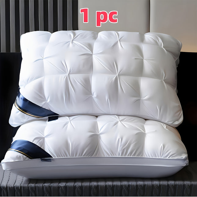 Luxurious 5-Star Hotel Quality Pillows - Deep Sleep Neck Support, High-Density Non-Sagging All-Season Pillows,