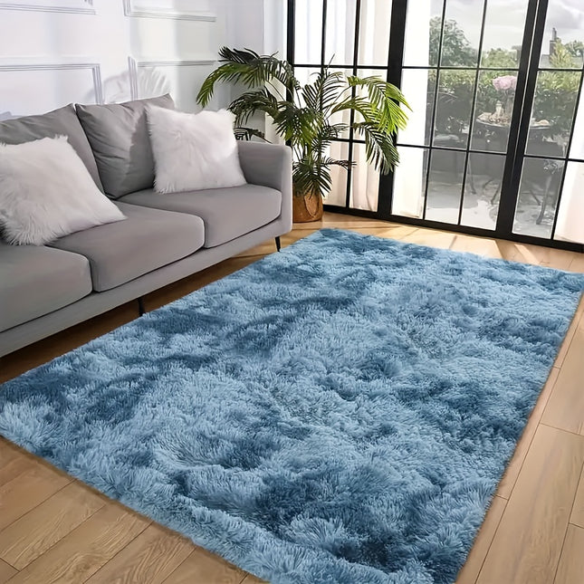 This Ultra-Soft And Comfortable Long Plush Carpet Is Easy to Clean, Washable,