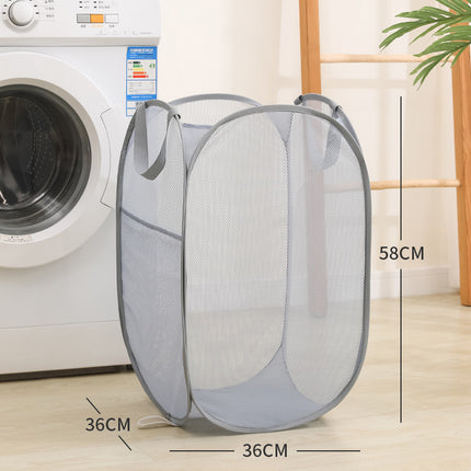 Upgraded Portable Laundry Folding Linen Large Hollow Toy Storage Household Basket