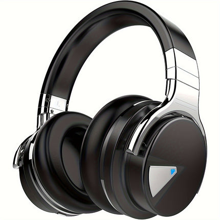 Active Noise Cancelling Wireless Headphones, 30H Playtime, with Microphone,