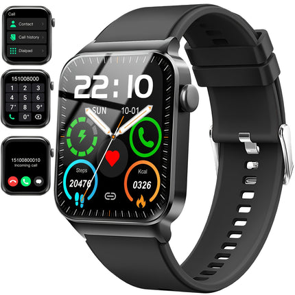 Smartwatch (making/answering Calls), Female And Male Fitness Activity Tracker, Smartwatch with Multiple Sports Modes,