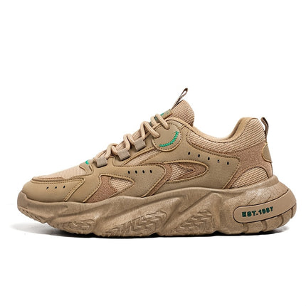 Men'S All-Season Low-Top Sneakers - Casual & Sporty Outdoor Shoes with Breathable Fabric