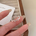 Heart Ring J1940 / Plain Silver