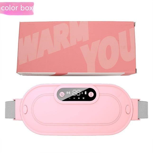 Heating Massage Stomach Heating Belt Vibration Hot Compress