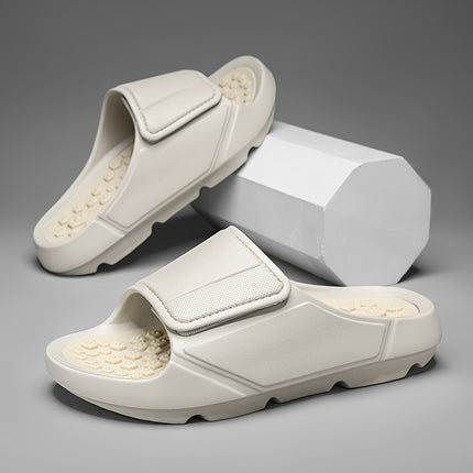 2 pcs Men'S Massage Sandals, New Style for Summer 2025, Breathable, Fashionable, And Comfortable