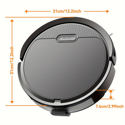Robot Vacuum Cleaner, 4000pa Max Power Suction, Regular Cleaning, Auto Charging,