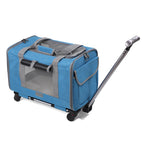 Suitcase with Wheels / Blue