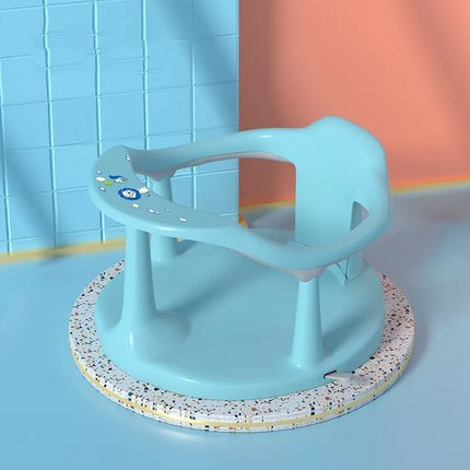 Newborn baby bath stool with suction cup anti slip fall baby hug type bath chair, children's bathroom stool